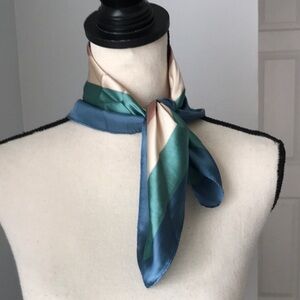 ❤️3X20 NEW- Elegant Multicolor Silky Polyester Scarf